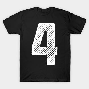 Rough Number 4 T-Shirt